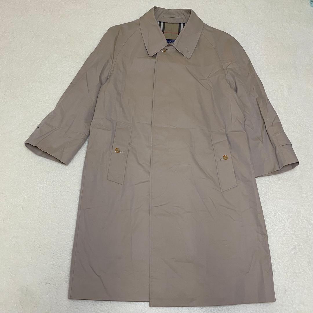 Burberrys バーバリーズ ステンカラーコート ノバチェック ベージュ M