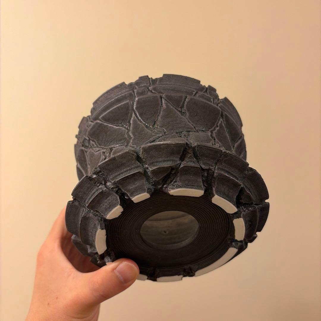 XL 植木鉢 作家鉢 グラキリス パキプス 恵比寿笑い 黒鬼城 晃山 チタノタ