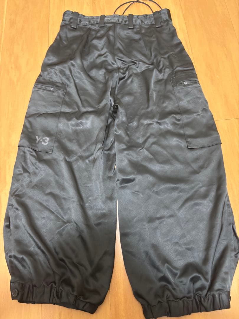 の*ん様 Y-3 黒 シルクパンツ