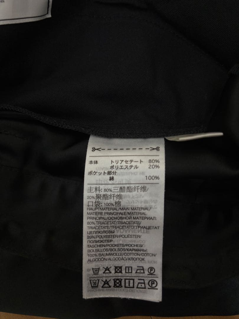 の*ん様 Y-3 黒 シルクパンツ