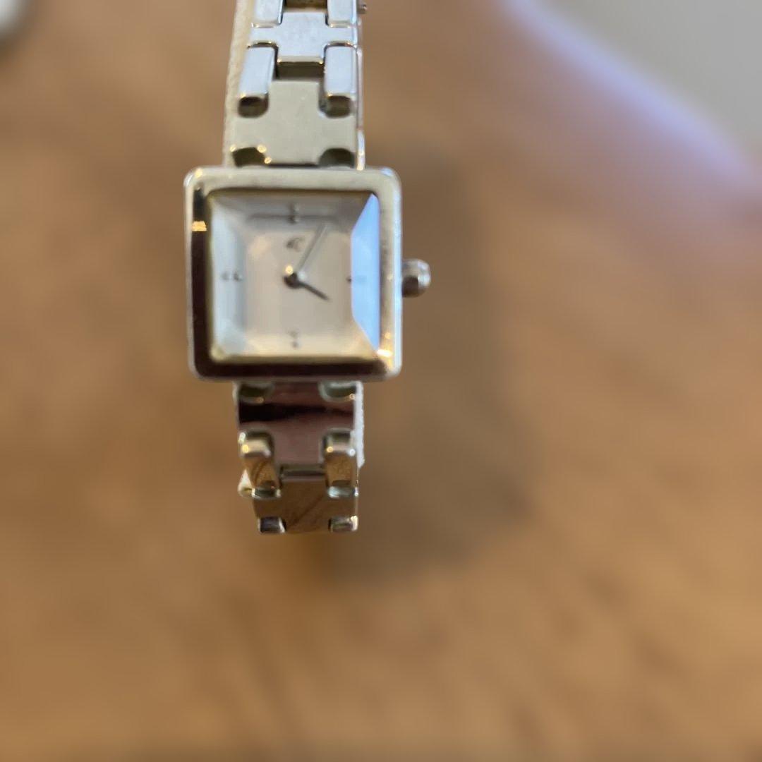 4°C スクエアフェイス 腕時計