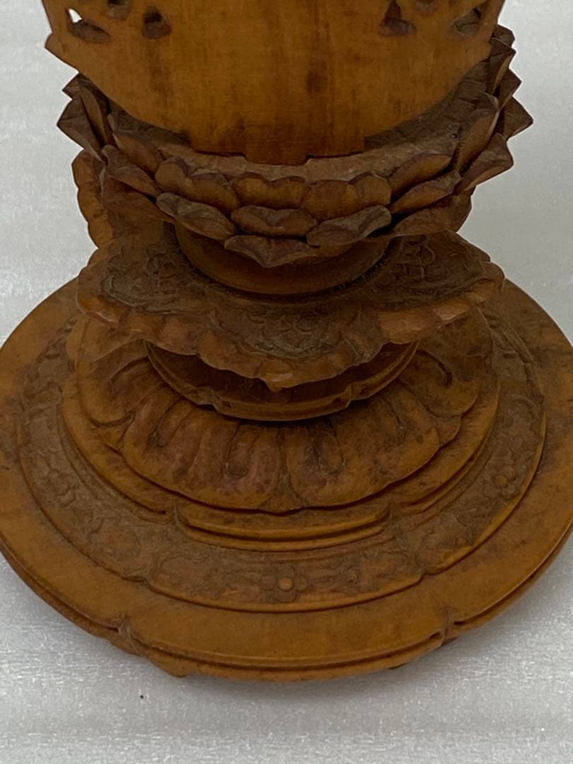 3-1944 阿弥陀如来立像　木彫り仏像