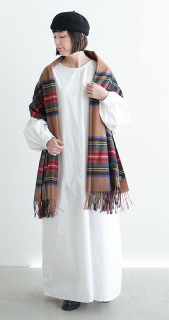 《本日限定お値下げ》TWEEDMILL 大判ピュアウールストール