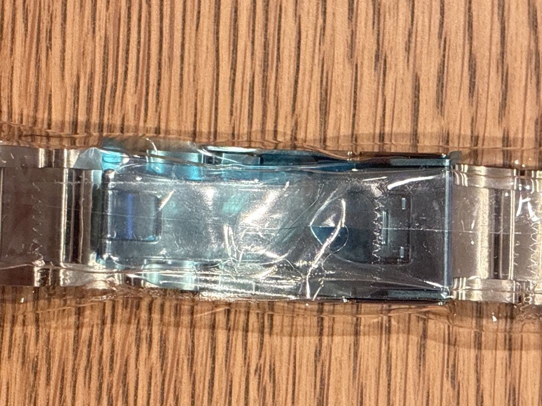 【未使用純正品】TUDOR ステンレススチール 金属ベルト　ブルー保護シール付