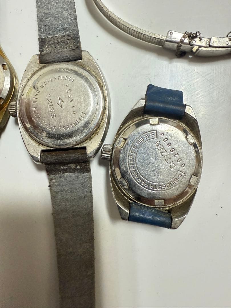 時計セット Citizen Omega Seiko Technos ジャンク