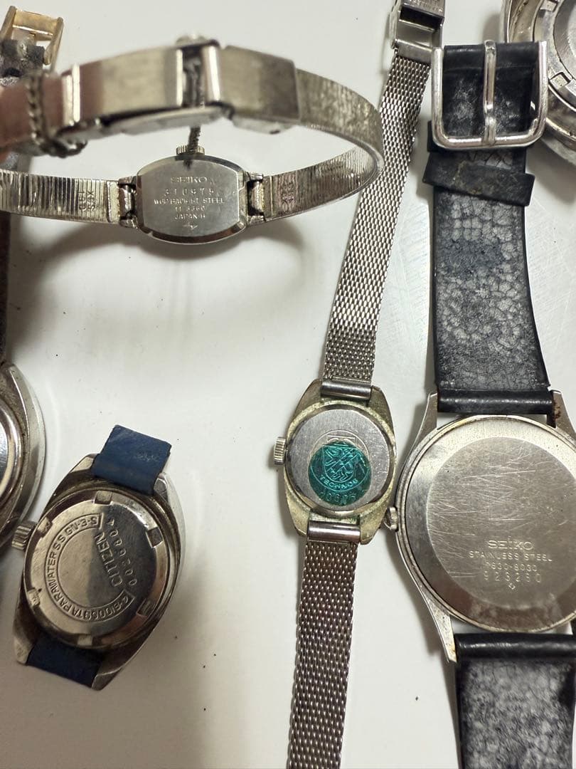 時計セット Citizen Omega Seiko Technos ジャンク