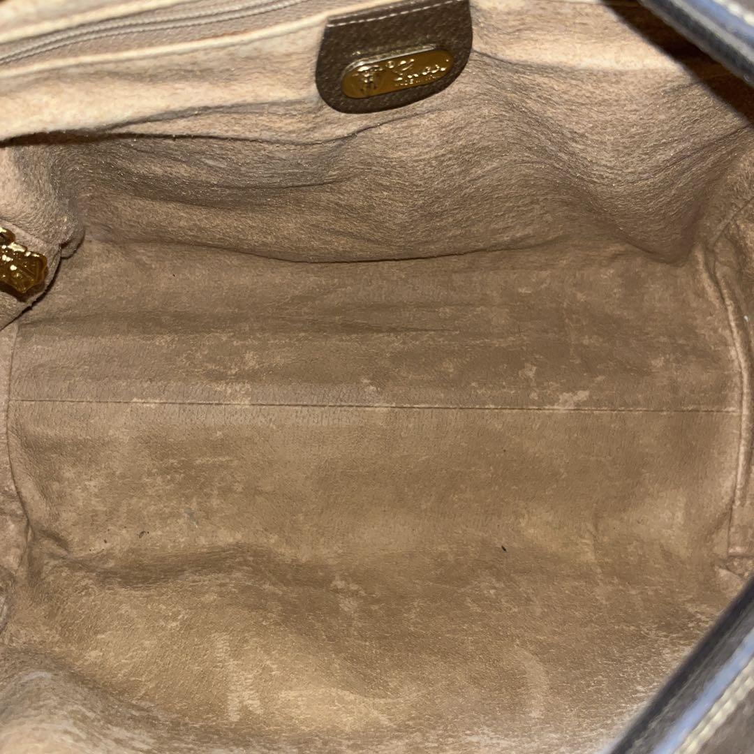 オールドグッチ　ミニボストン　GGスプリーム　インターロッキング　PVCレザー