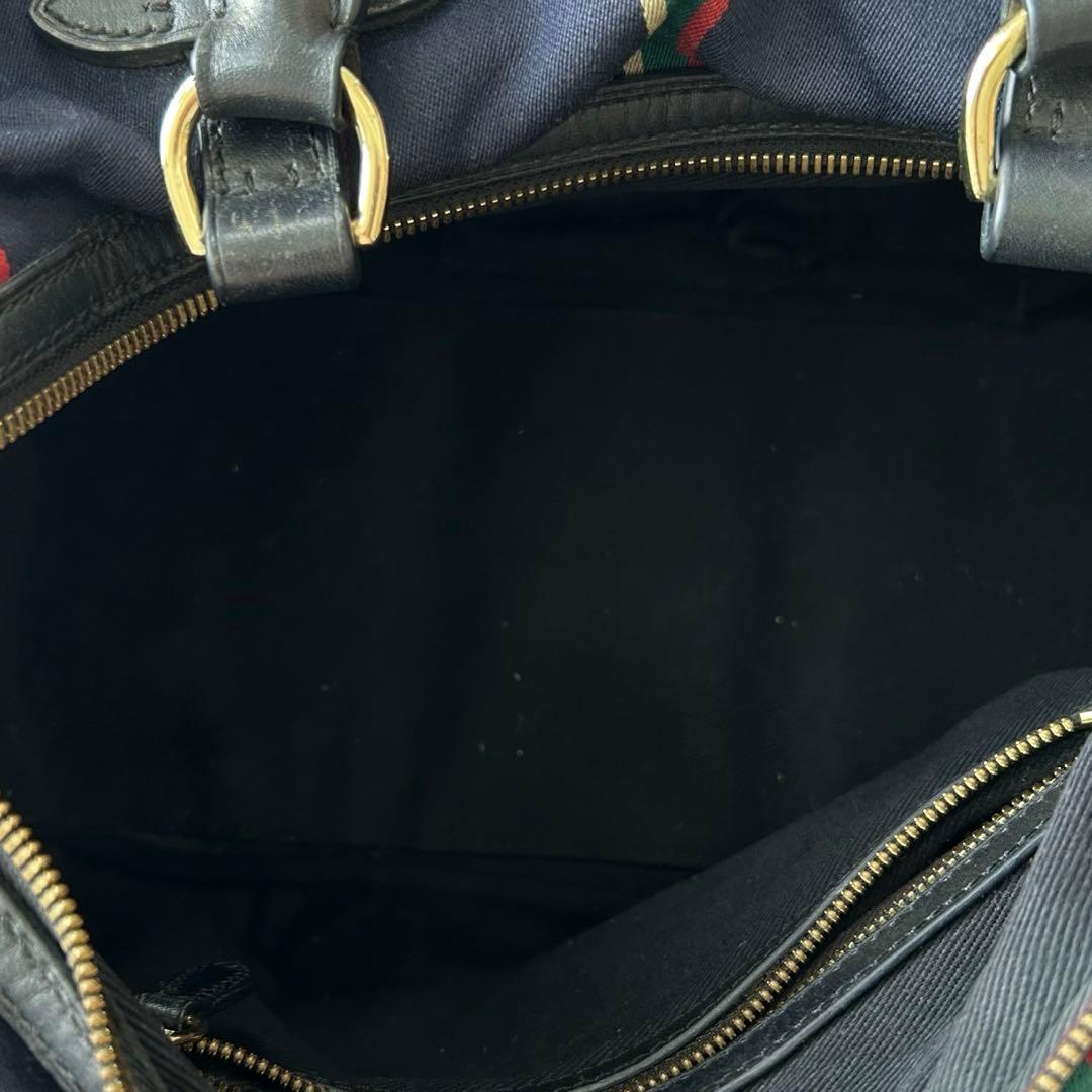 希少 Polo Ralph Lauren 2wayミニボストンバッグ ネイビー