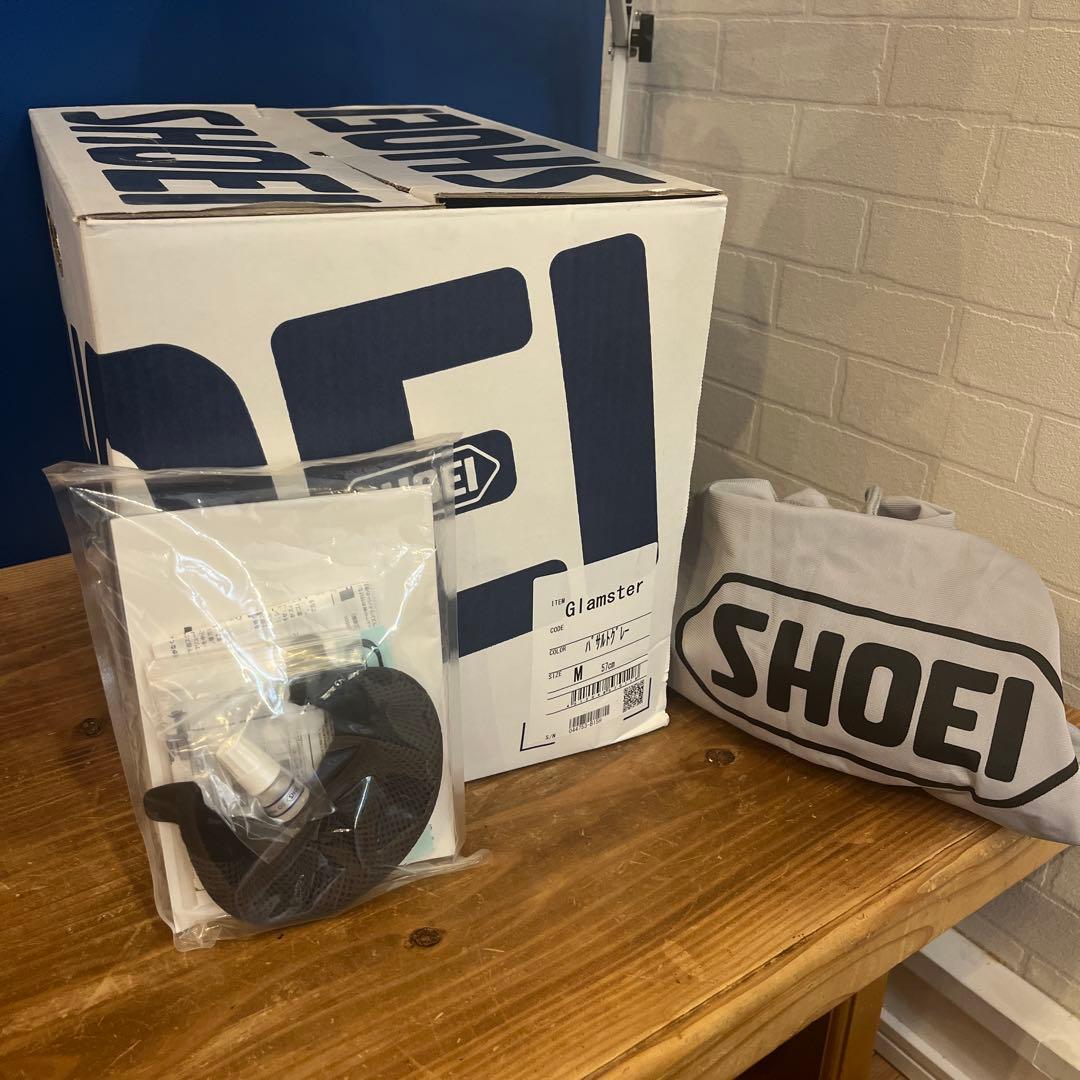 SHOEI Glamsterフルフェイスヘルメット グレー