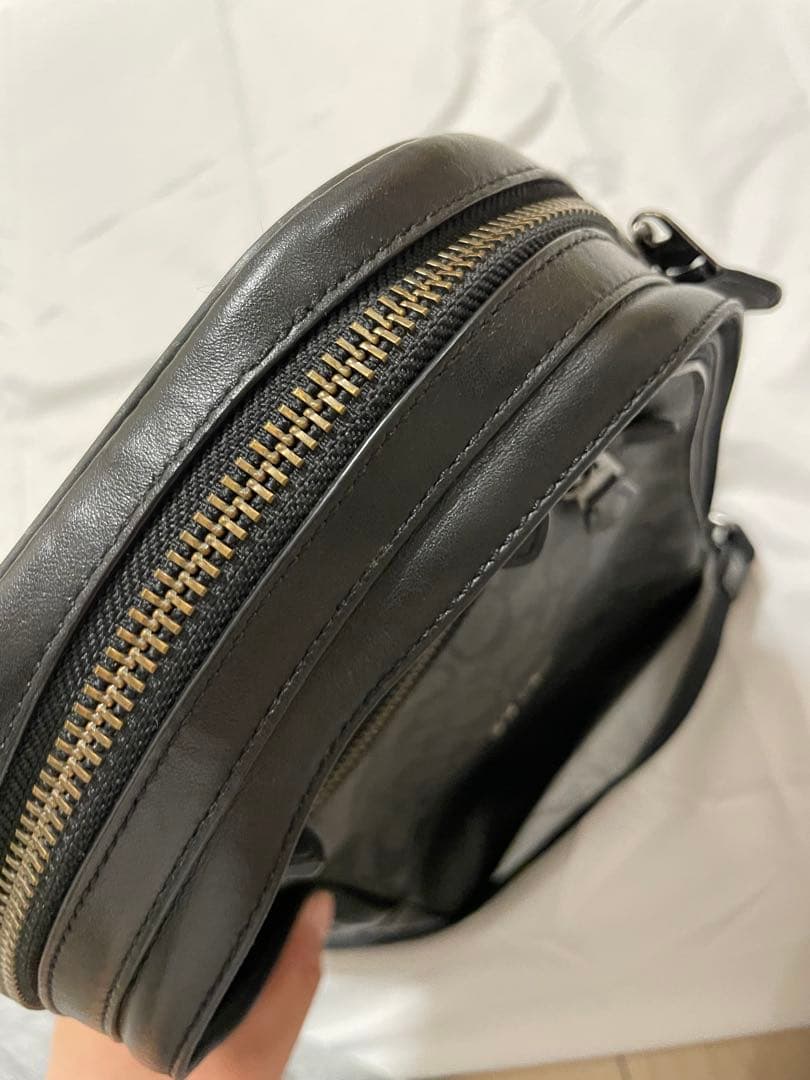 COACH　グラハム　パック　シグネチャー　クロスボディ　ボディバッグ　PVC