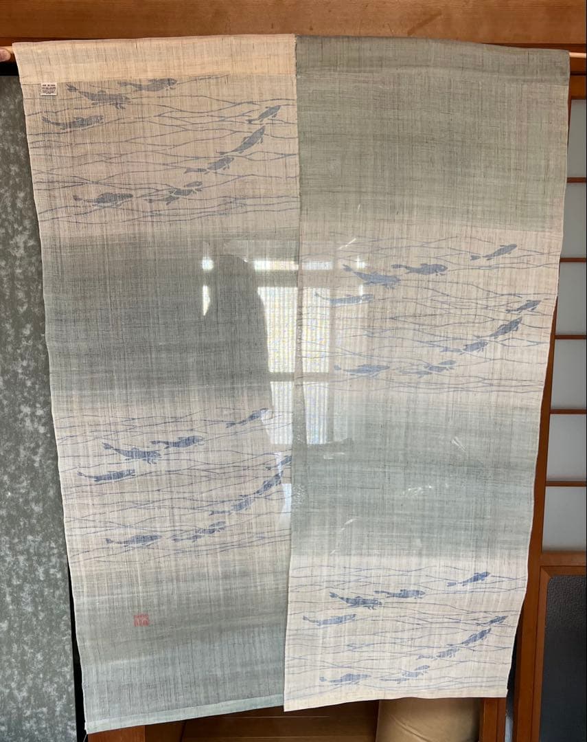暖簾　鮎