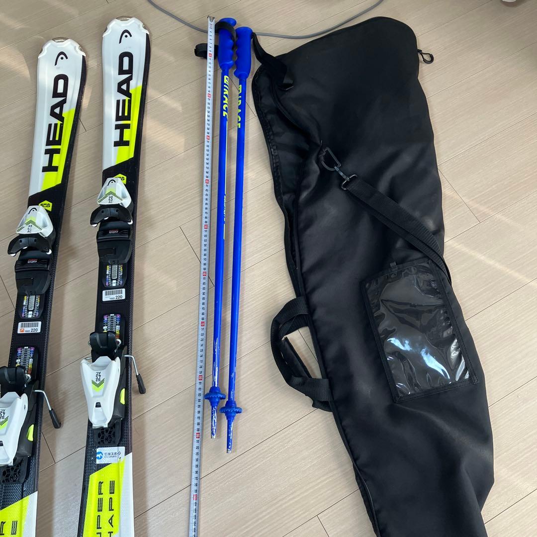 HEAD SUPER SHAPE スキーセット