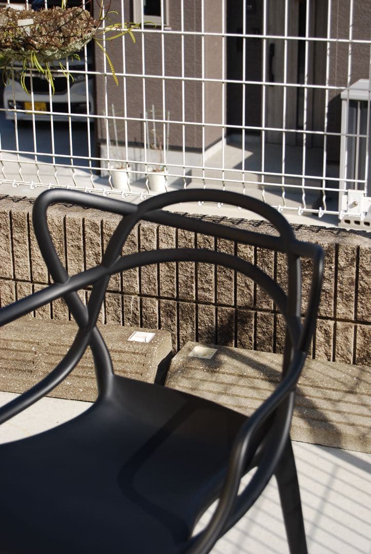 kartell マスターズチェア　ブラック