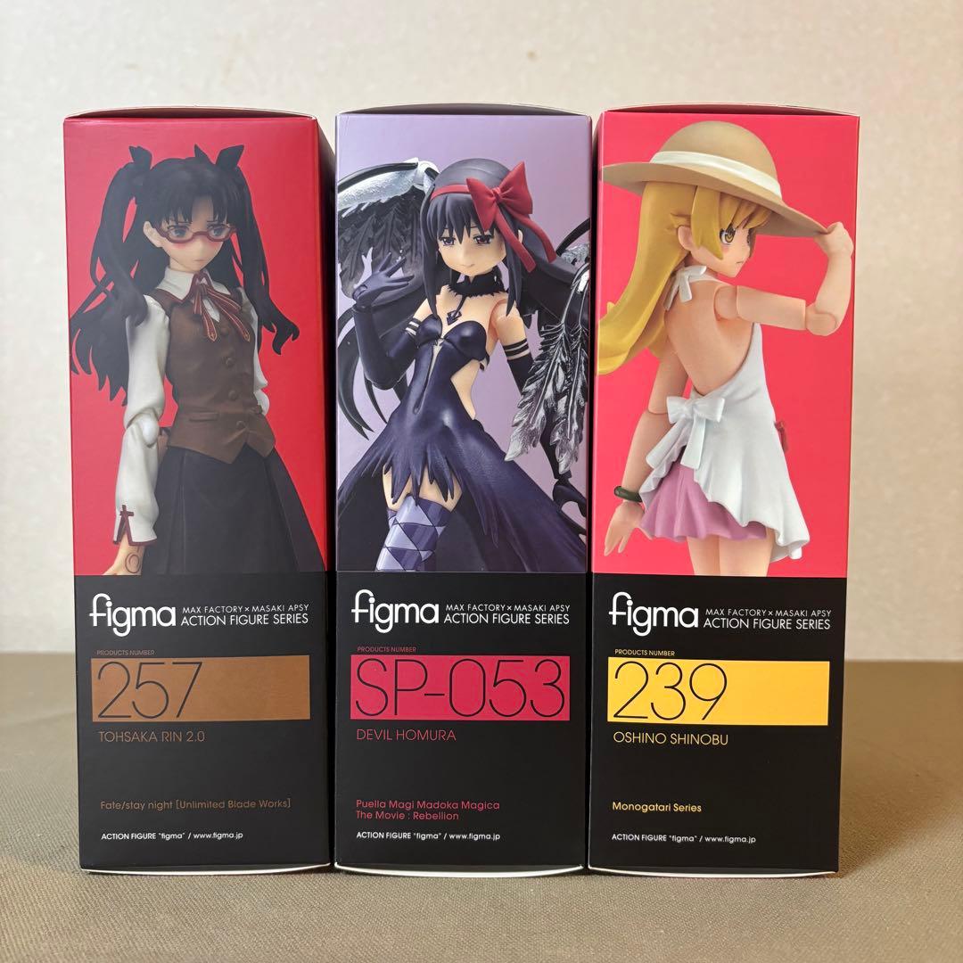 未開封 figma フィギュア3セット 239 267 SP-053