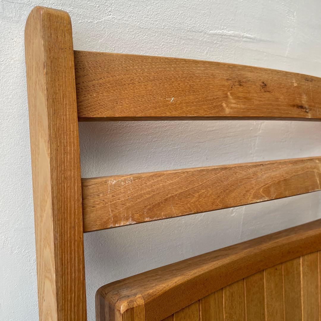 木製　フォールディングチェア　折りたたみチェア　ヴィンテージ風　ナチュラル