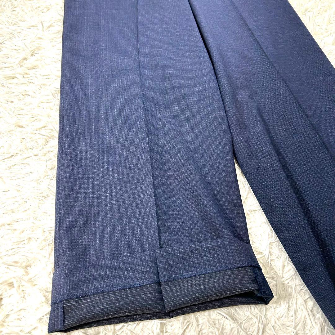 【未使用タグ付】アオキ 洗える♪クール仕様 キレイスーツ セット ネイビー XL