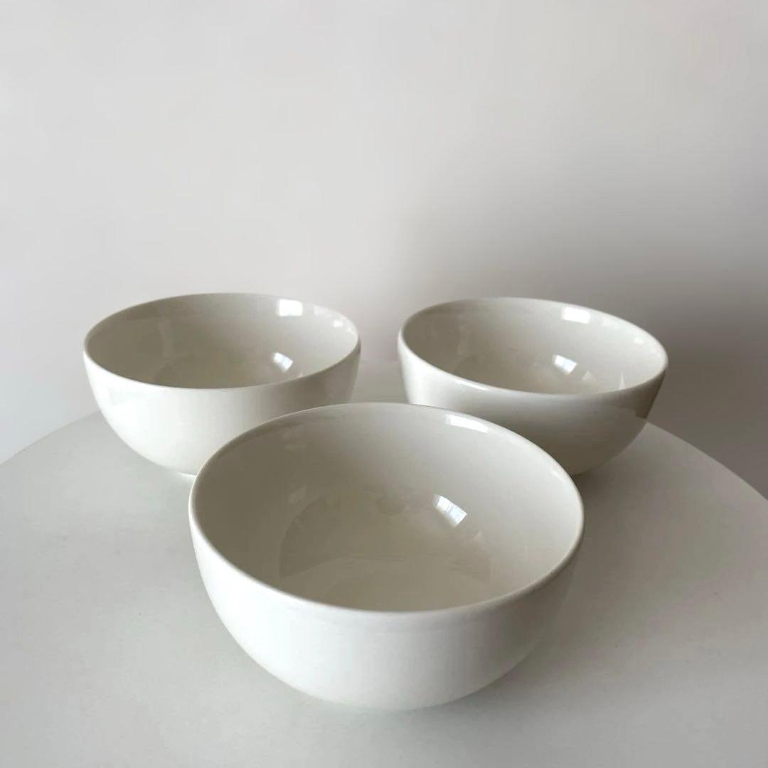 ティーマ ティーミ ボウル 0.33Lホワイト ３個セット