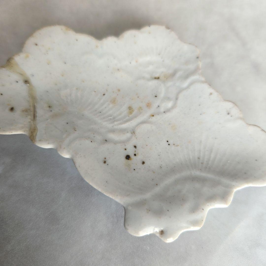 古伊万里　白磁　豆皿　小皿　江戸時代　古九谷　アンティーク　骨董　三階松