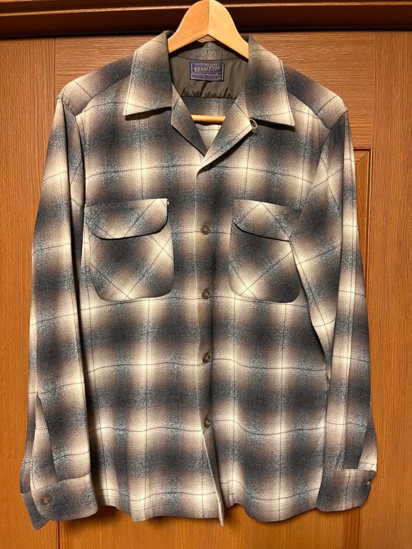 ◎50s PENDLETON ペンドルトン オンブレチェック ベルベルジン