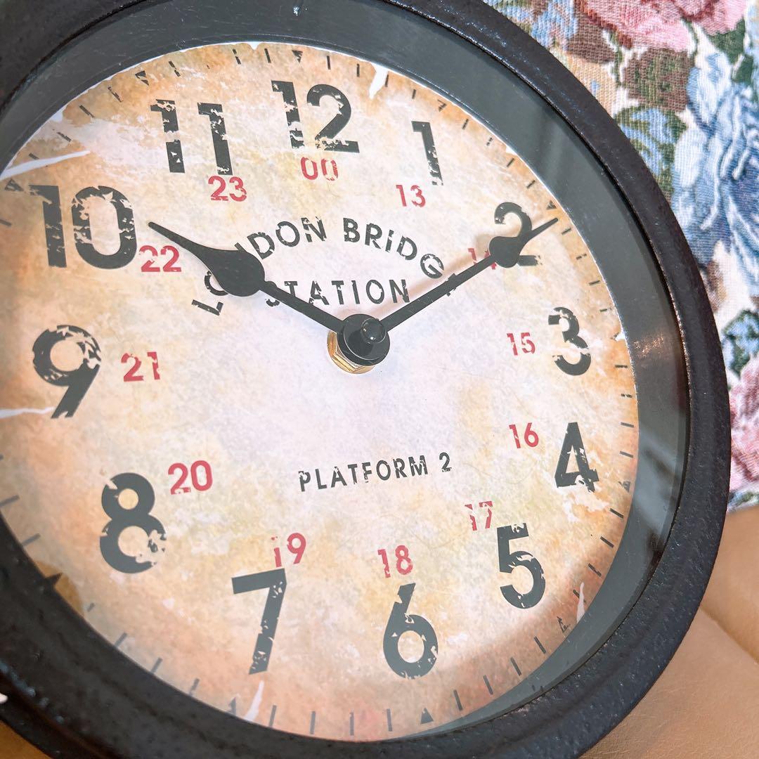 おしゃれな壁掛け時計 №.3 両面時計ウォールクロック アンティーク時計