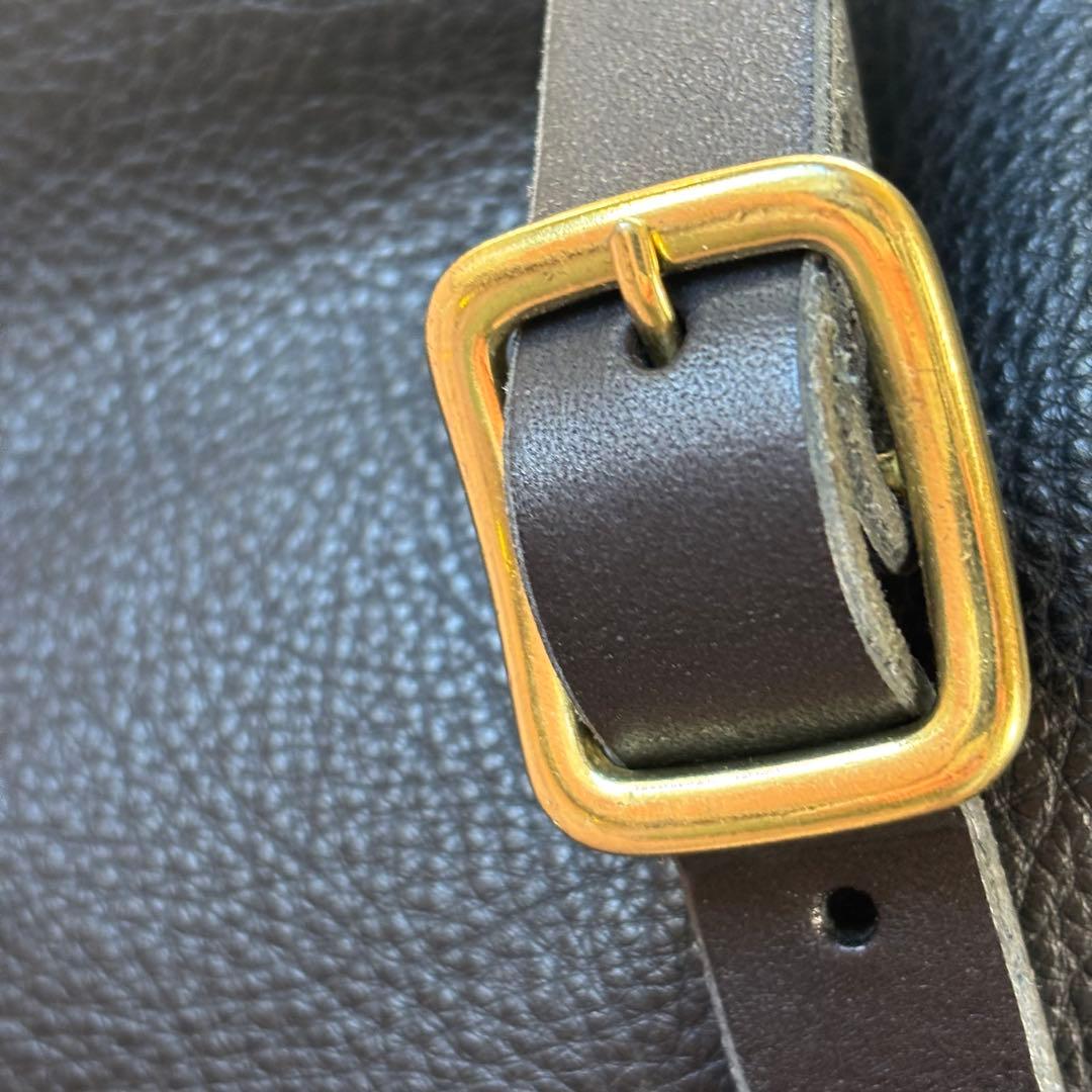 ✨極美品✨ Ense アンサ トートバッグ 肩掛け レザー A4 ビジネス 黒