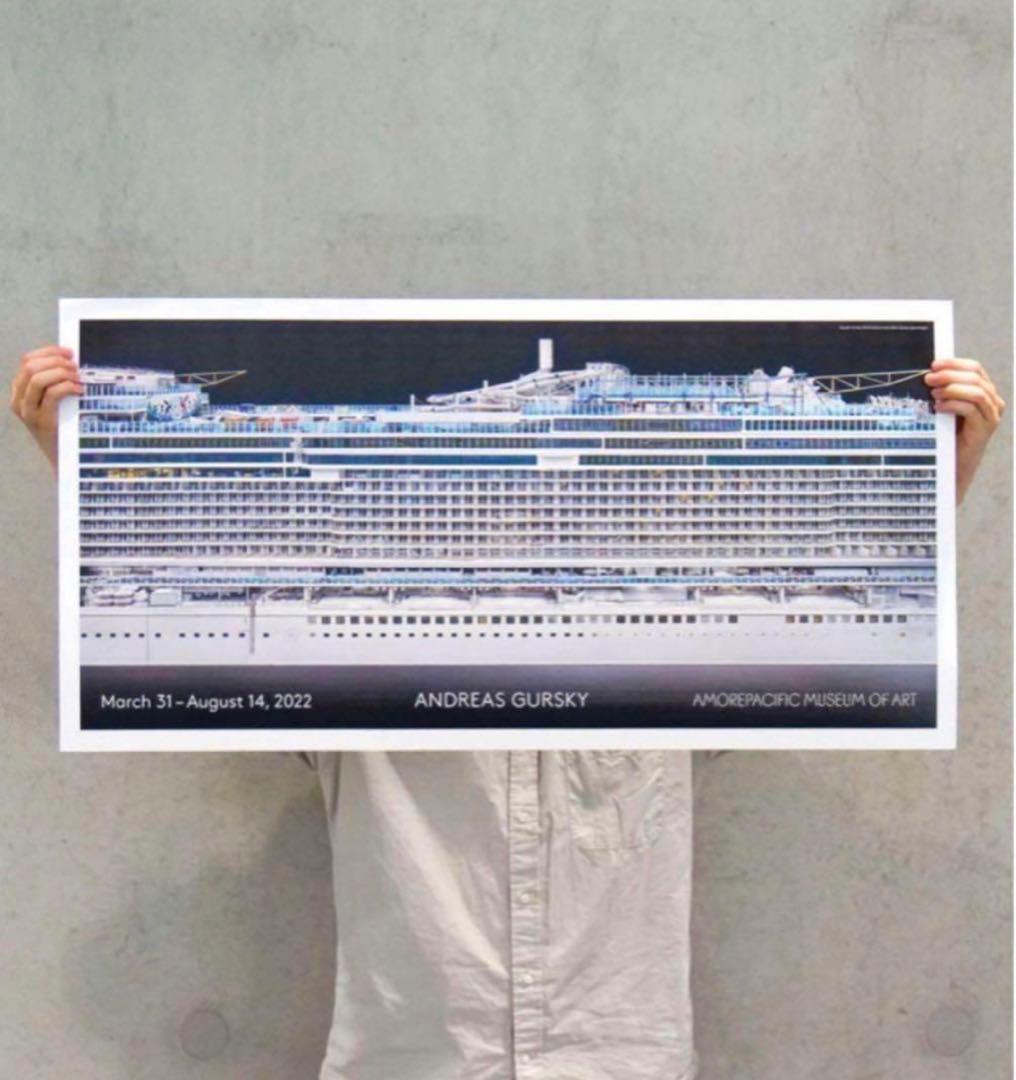 【残1枚】アンドレアス・グルスキー　エキシビジョンポスター① GURSKY