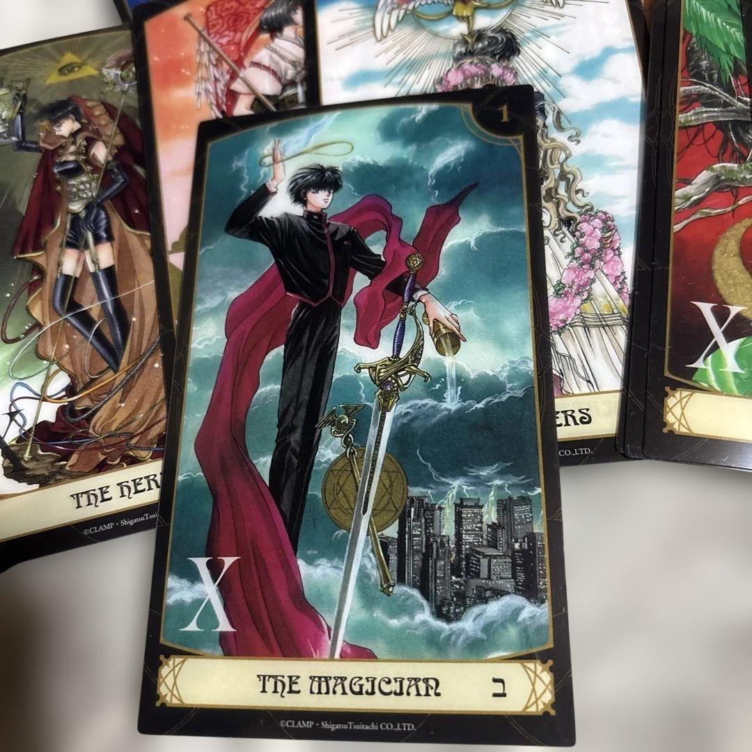 【CLAMP】 X 応募者全員サービス　クリアカード（タロット風）