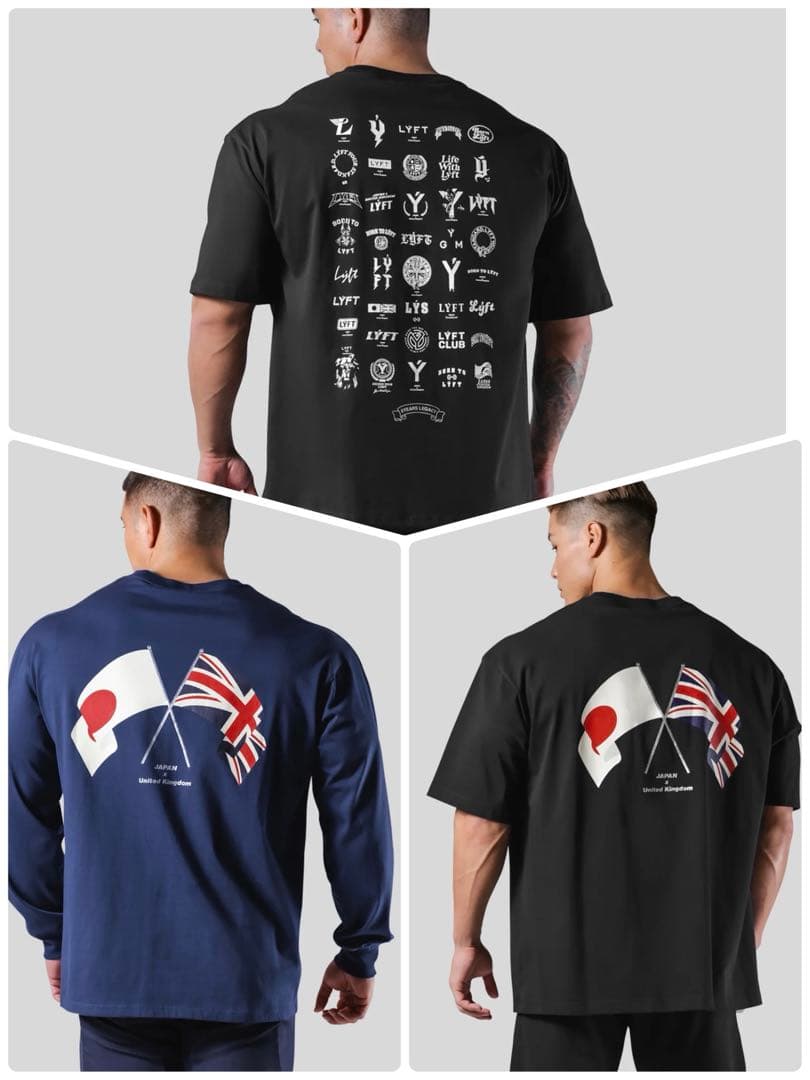 【激レア！】3枚まとめ売り！LYFT Tシャツ、ロングスリーブTシャツ