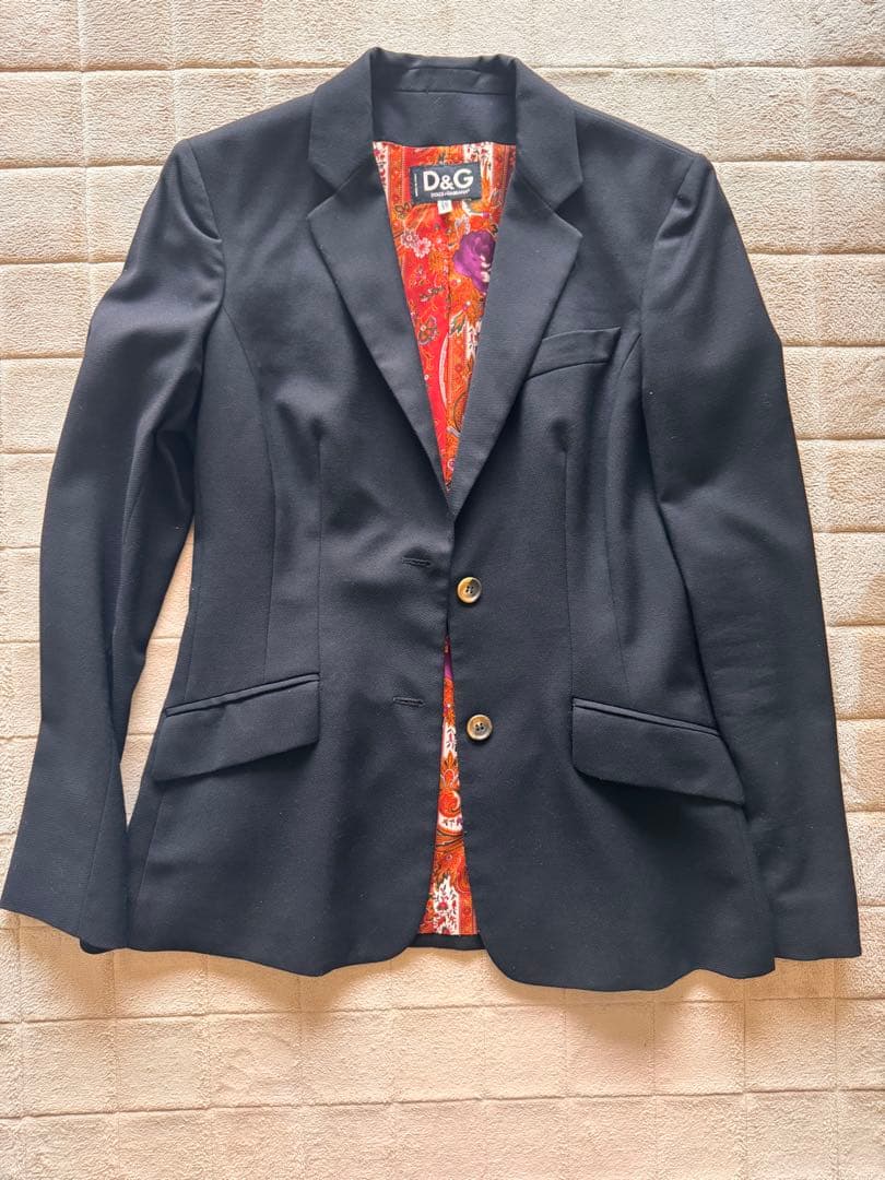 【D&G】スーツ　ジャケットパンツスーツ　42サイズ　24時間以内発送