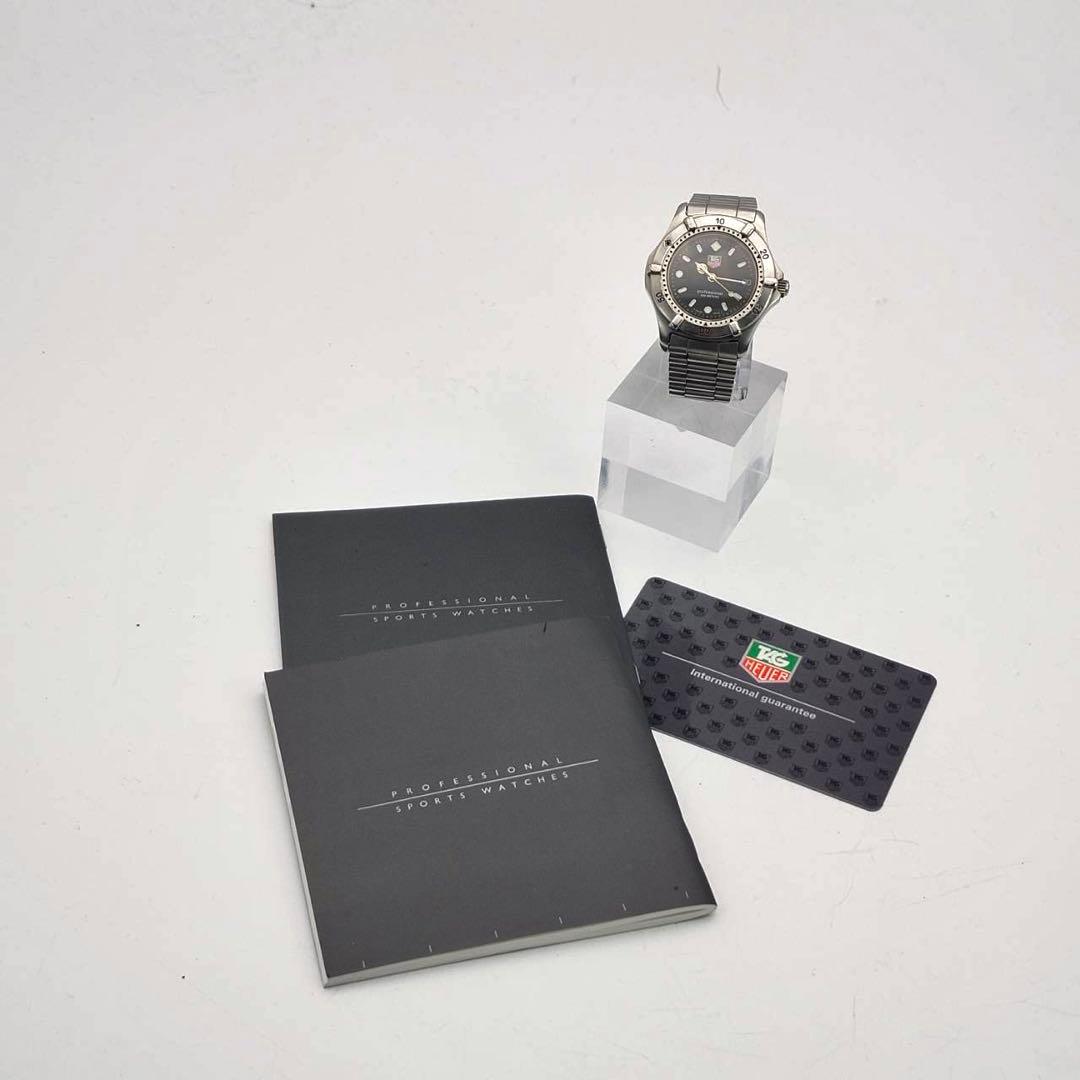 美品✨　タグホイヤー　プロフェッショナル　ブラック　962.013 付属品有り