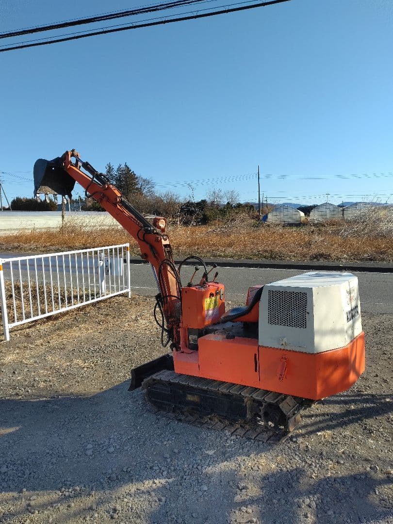 ★実動良好★格安★クボタ　ミニユンボ、バッグホーKH-5H★1t，クラス　手元