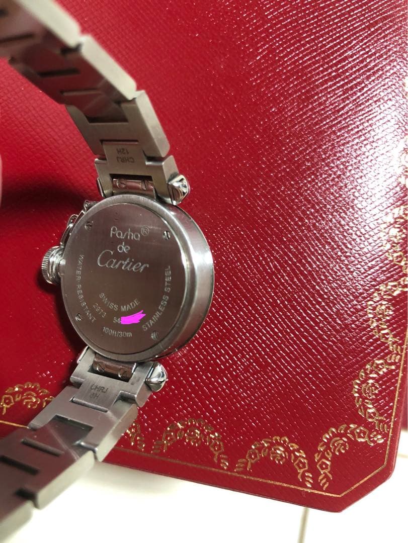 タイムセール！美品♡証明書、新品ベルト付き！カルティエ♡ミスパシャ♡ピンク