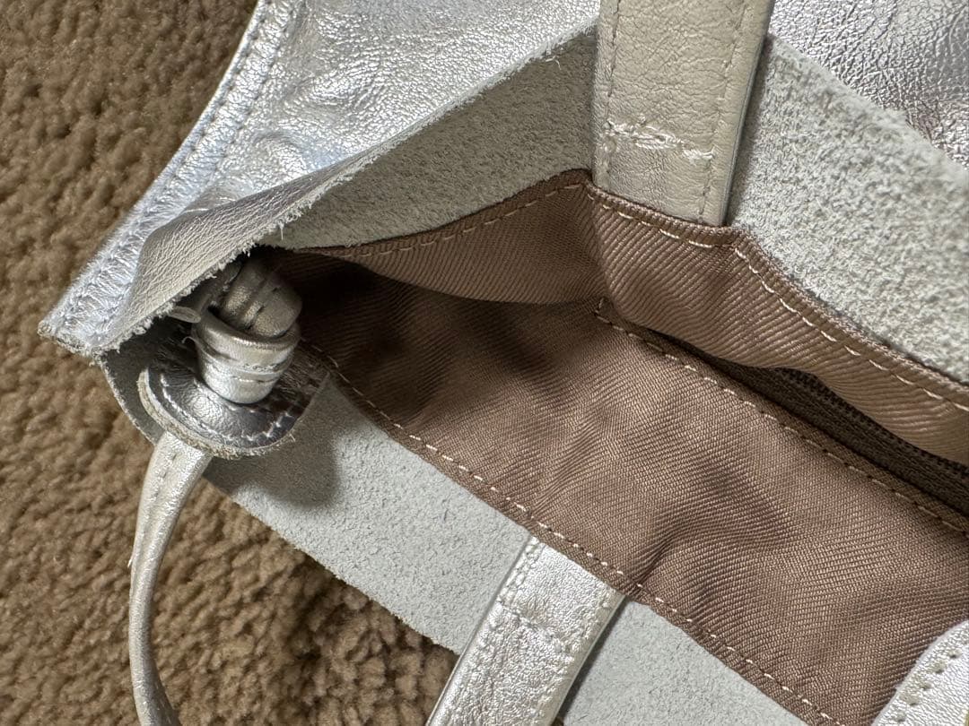 【新品】ear PAPILLONNER イアパピヨネ レザートートバッグ