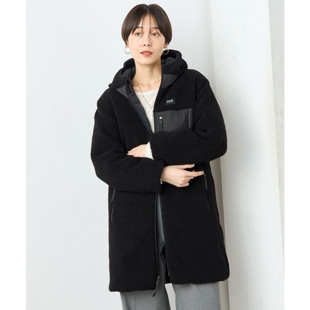 美品 ノーリーズ × タイオン 別注 ボア リバーシブル ダウンコート M