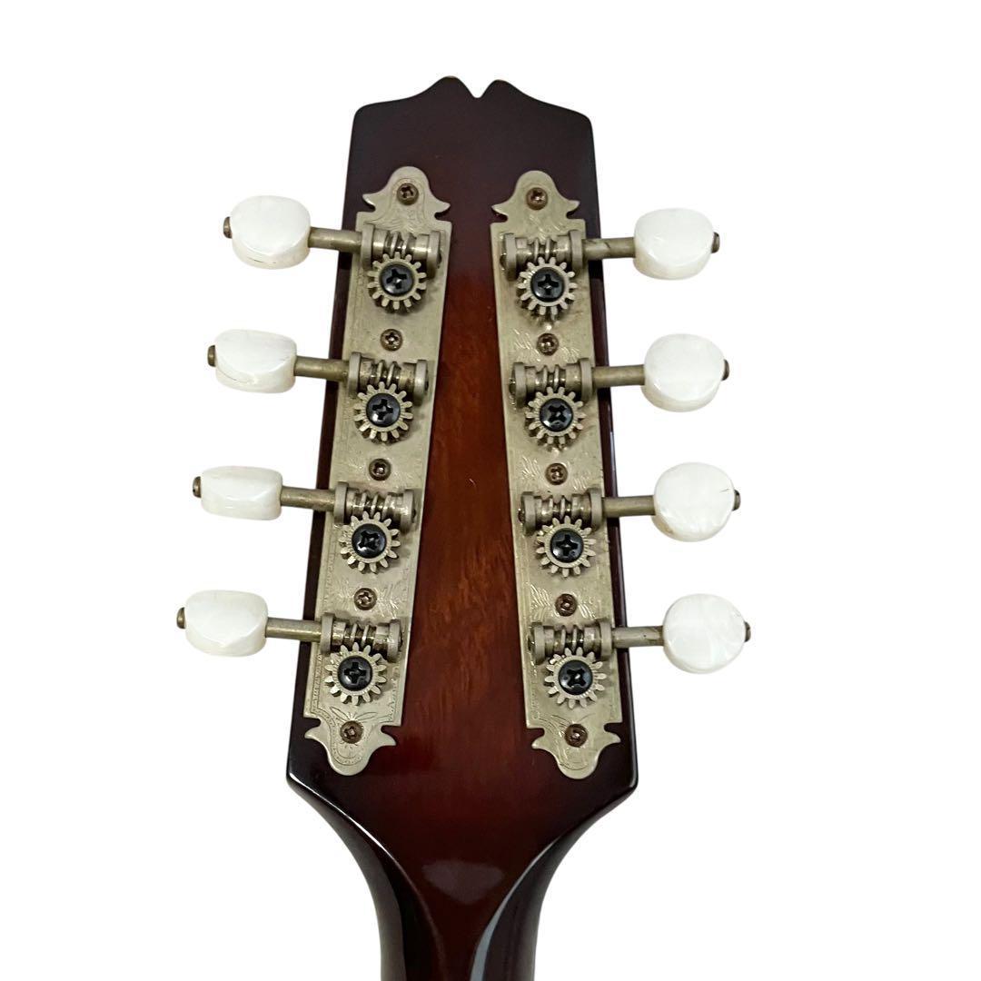 フラット マンドリン M-30 ケース付 8弦 ヴィンテージ 春日楽器