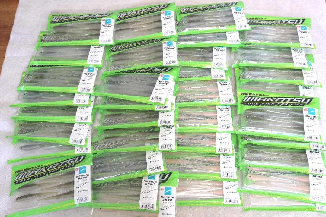 新品 imakatsu イマカツ　ニードルシャッド 36本