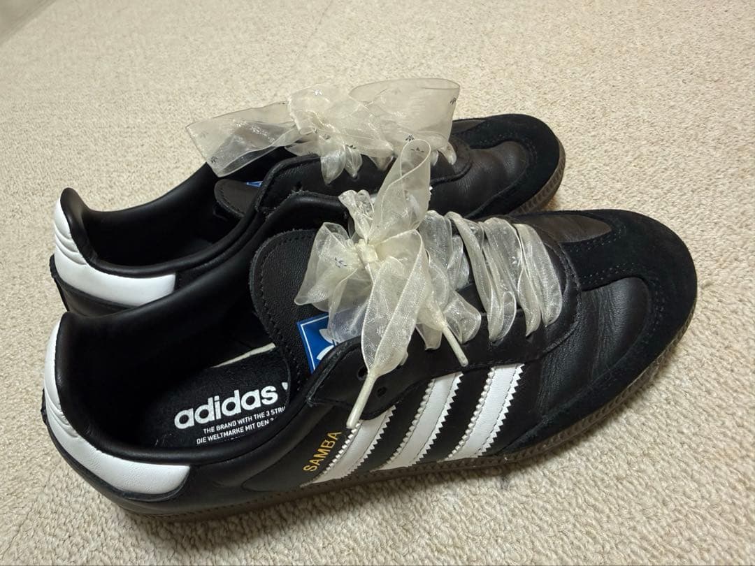 靴 samba adidas 24.5cm