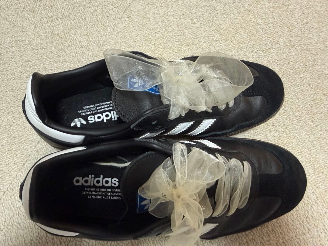 靴 samba adidas 24.5cm