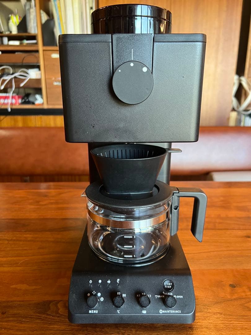 TWINBIRD(ツインバード) コーヒーメーカー 全自動 CM-D457