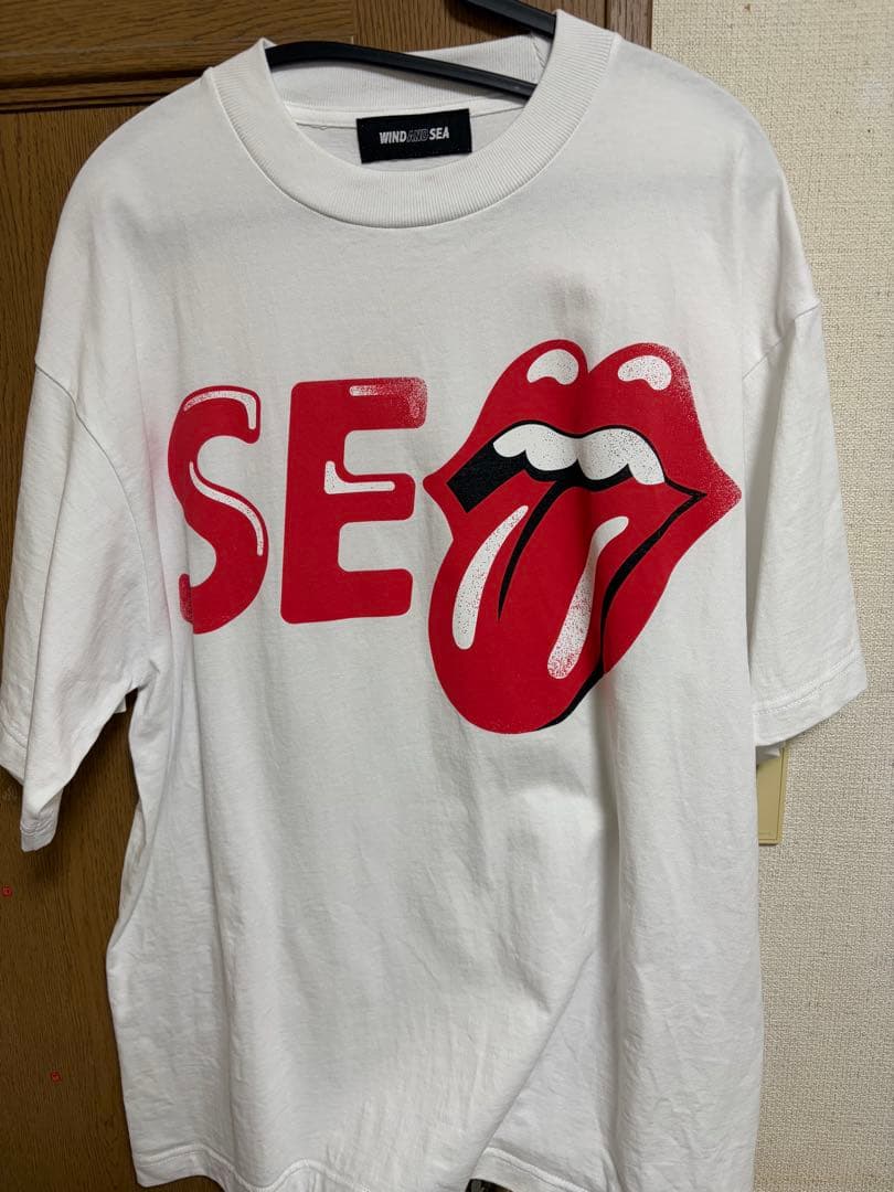 WIND AND SEA Sサイズ TシャツThe Rolling Stones