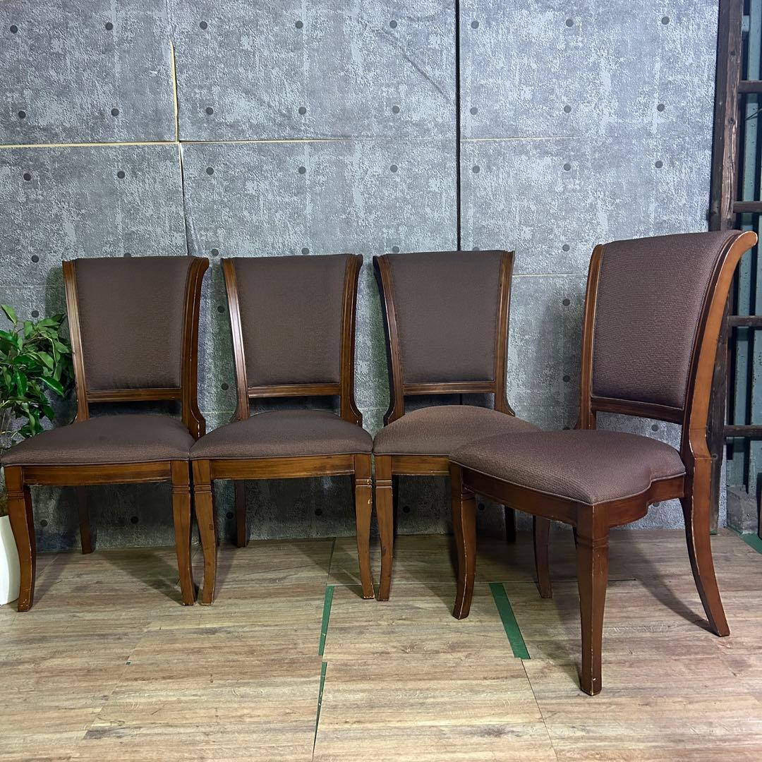 ꧁ネオクラシックスタイル家具꧂ダイニングチェア2脚 食卓 いす イス 椅子