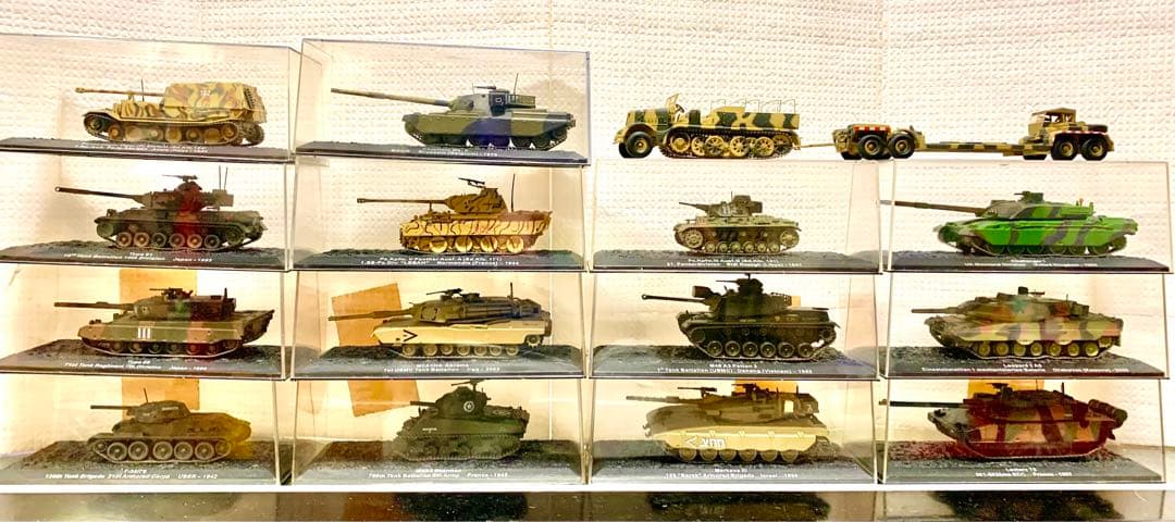 ディアゴスティーニ　戦車　14台➕オマケ