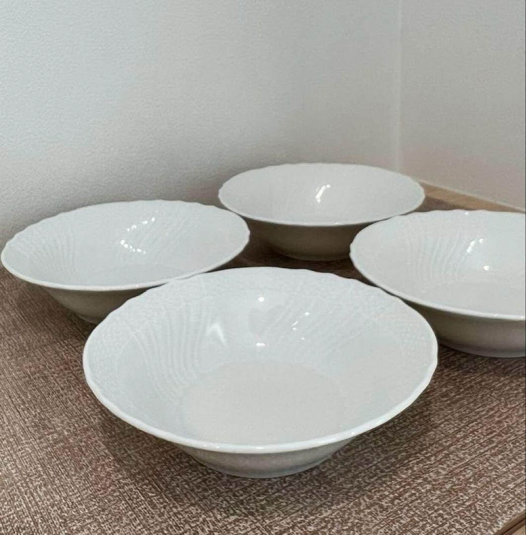 【美品】リチャードジノリ　フルーツソーサー　サラダボウル　4枚セット