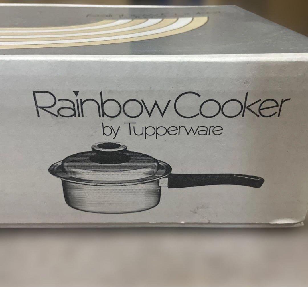 新品 タッパーウェア レインボークッカー 17cm 片手鍋