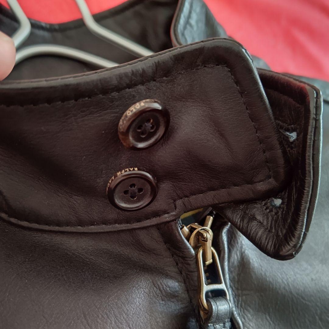 【未使用級◆現行】POLO RALPH LAUREN シングル レザージャケット