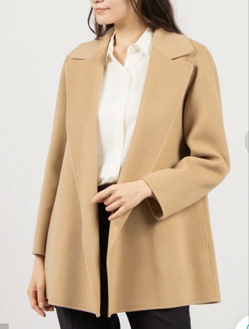 theoryNEWDIVIDEGCCLAIRENE24年カシミヤ混コートセオリー