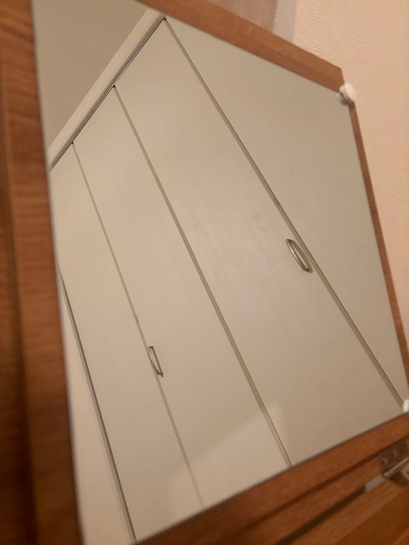 LOWYA テーブルドレッサー　ロータイプ鏡台　収納