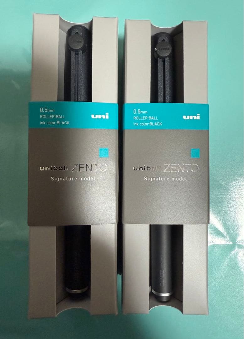 三菱鉛筆　uniball ZENTO シグニチャーモデル 0.5mm ブラック