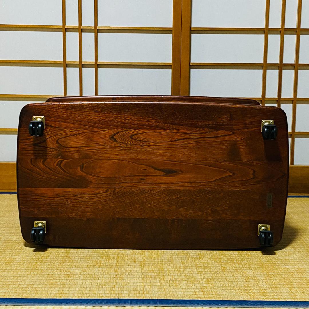 karimoku カリモク オールドカリモク ポットワゴン キャスター付 茶箪笥