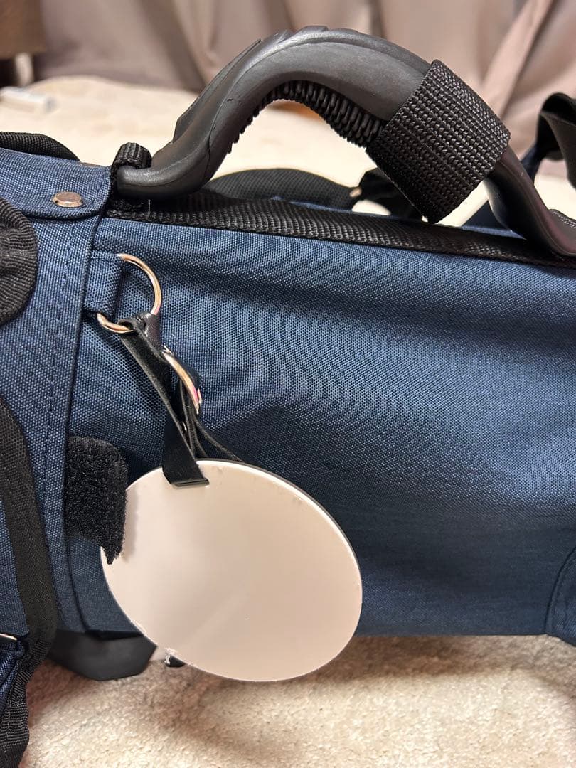 ジャックバニー キャディバッグ ネイビー